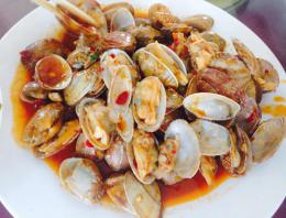 香辣炒花蛤